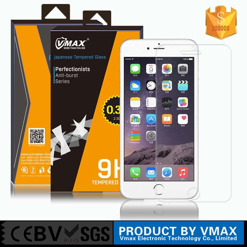 For Apple iPhone 6 6s Tempered Glass Screen Protector